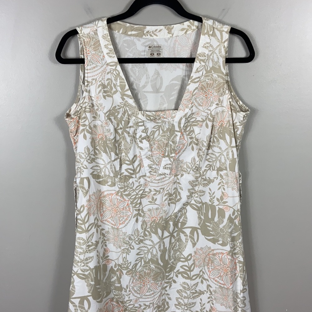 Columbia Floral Pfg Dress size M - Picture 5 of 9